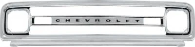 OER Aluminum Outer Grill with CHEVROLET Lettering 1969-1970 Chevy Pickup Truck Foto 1 de 3