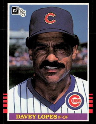 Davey Lopes 1985 Donruss #604 CORNERS - Image 1 of 2