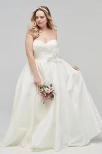 Wtoo 15828 "Mimi" Size 10 Ivory Wedding Dress - Picture 1 of 5