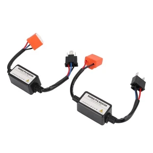 2Pcs LED Resistor Ceramic Head 35W 12V Accurate Decoding Easy Install H4 New - Afbeelding 1 van 12