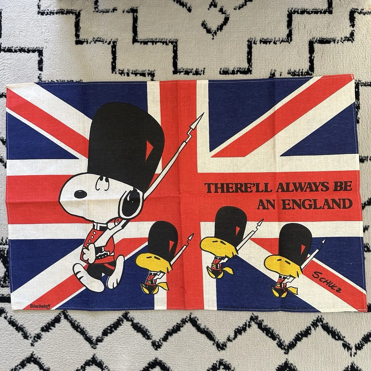 60s Vintage peanuts banner 【SNOOPY】 Snoopy Felt Pennant Banner - CollectPeanuts.com