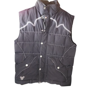 Cowboy Hardware Men’s Quilted Vest. Size L. - Picture 1 of 5