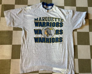 VTG Marquette Warrior T Shirt XL Classic Iconic College Sports Retro - Picture 1 of 3