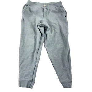 Polo Ralph Lauren Sweatpants Boys XL Gray Joggers Sweats Tapered Heather - Picture 1 of 14