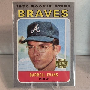 2001 Topps Archives Baseball #621 - Darrell Evans - Atlanta Braves - Picture 1 of 2