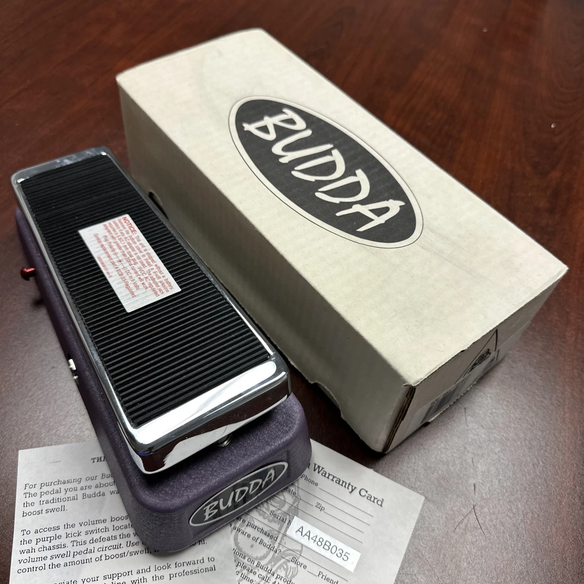 Budda Guitar Wah & Volume Pedals for sale | eBay