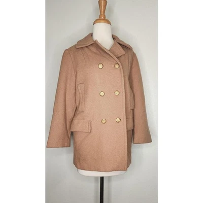 Chaquetón camel espiga | Abrigo de lana | Mediados de siglo | Hinshaw's Arcadia Foto 1 de 4