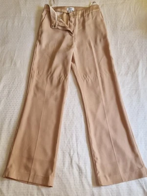 Coast Women's Wide Leg Trousers UK 8 Beige – BNWOT Elegant Work Office Smart - Image 1 of 3