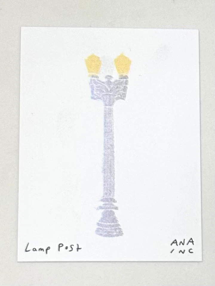 Mini impresión "Poste de lámpara" de Anastasia Inciardi Foto 1 de 1