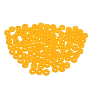 Bujes de choque de plástico de eje de 100 piezas manguitos de pivote cojinete de sujeción - Imagen 1 de 12