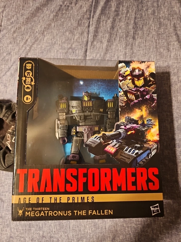Figura TRANSFORMERS Age of the Primes The Thirteen Megatronus The Fallen Nueva Foto 1 de 1