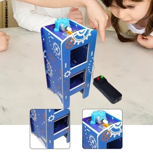 DIY Elevator Toy Kids Science Kit Material Package School Projects DIY Model - Picture 1 of 7
