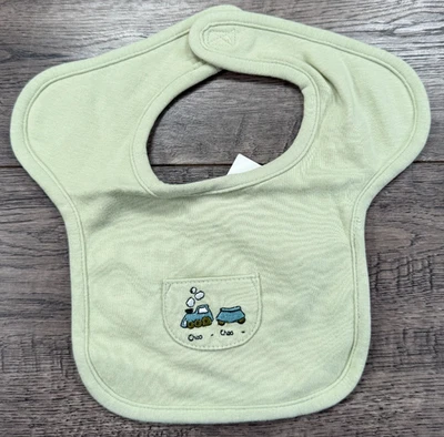 Baby Boy New Vintage Gymboree Choo Choo Train Bib - Image 1 of 2