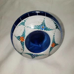 Tapón jarra cristal azul - Imagen 1 de 5