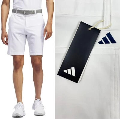 Adidas Utility Golf Shorts - 9" Inseam - ALL SIZES - White - Image 1 of 4