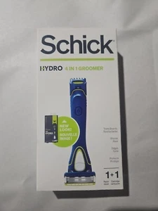 Schick Hydro 4 n 1 Groomer Beard Trimmer Shave Razor 1 Handle 1 Cartridge  NEW - Picture 1 of 9