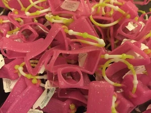 BBW Bath & Body Works PocketBak Holder 50ct Pink Glitter NEW - Picture 1 of 2