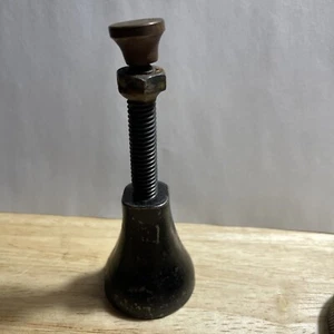 Vintage Machinist Small Leveling Screw Bottle Jack Adjustable From 3" To 4" - Picture 1 of 3