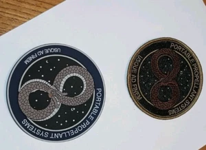 Tragbare Schweinstoffsysteme Usque AD Finem "nur oben" Slap Patch mit blauem Gummi D - Bild 1 von 8