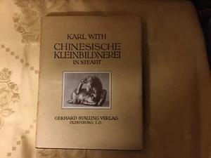 Karl With Chinesische Kleinbildnerei in Steatit 1926 - Picture 1 of 1