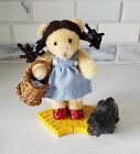 Vintage Franklin Mint Wizard Of Oz Heirloom Teddy Bear Collection Dorothy & Toto