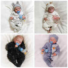 Realistic Reborn Baby Dolls Silicone Vinyl Lifelike Newborn Girl/Boy Doll Gift