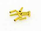 Bicycle Bike Wires Shifter Cable Ends Caps Crimps 10 pcs Gold