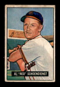 1951 Bowman #10 Red Schoendienst   G/VG X2849818