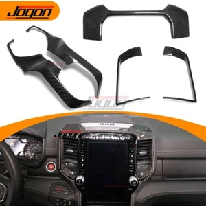 Kit de cubierta exterior con ventilación de aire lateral para consola de carbono para Dodge Ram 1500 TRX 2019-2023 - Imagen 1 de 15