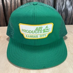 De colección Air Products Kansas City Trucker Sombrero Snapback Gorra Parche Años 80 Hecho en EE. UU. - Imagen 1 de 13