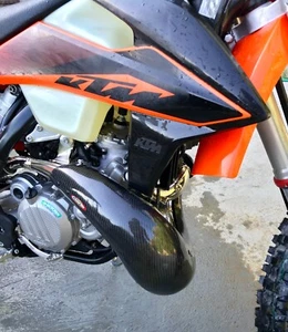 TEAM CIARLO GASGAS 250/300 ENDURO CARBON EXPANSION GUARD 2020-2023 - Picture 1 of 1