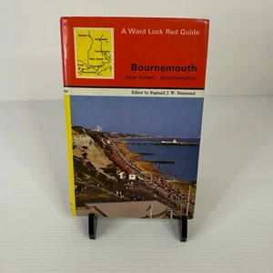 Bournemouth 1970 Vintage Ward Lock Red Guide Illustrated Pull Out Maps etc. - Picture 1 of 15