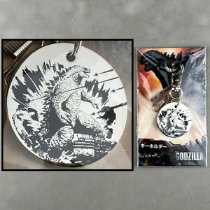 TOHO 2014 Godzilla Medal Kaiju Metal Keychain Strap NEW Japan Import - Picture 1 of 6