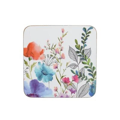 Pack de 6 posavasos creativos Tops Meadow florales Foto 1 de 3