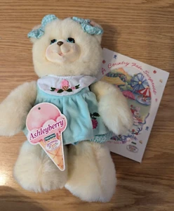 Briarberry fisher price Ashleyberry rare vintage 1998 plush bear doll w tags - Picture 1 of 9