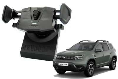 Supporto Porta Cellulare Automatico con Forte Clip 360° per DACIA Duster 2 2022+ - Image 1 of 4
