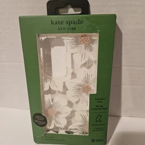 Kate Spade New York Samsung Galaxy S24 Ultra Antimicrobial Phone Case  Hollyhock - Picture 1 of 3