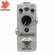 Mooer Groove loop Looper with Drum Machine 20 Minutes of Recording Many Layers for sale