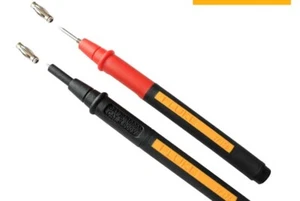 Fluke TP175E TwistGuard Test Probes (Ø 2mm Probe Tips w/ 4mm Adapters) - Picture 1 of 2