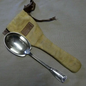 Cuchara de conservación de plata esterlina Tiffany ST DUNSTON 1909 7 3/4" MSC monograma - Imagen 1 de 4