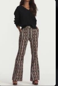 NWT BCBG MAXAZRIA FLORAL PRINTED WIDE LEGE PANTS SIZE XXS - Picture 1 of 8
