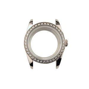 36mm 1* Diamond Mechanical Watch Case Cover for NH35A/NH36/4R35A/4R36A Movement - Picture 1 of 12