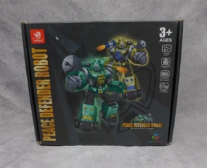 Toys DIY 5 in 1 Peace Defender Robot STEM Toy Kidkicking Transformer Toy Trucks - Picture 1 of 6