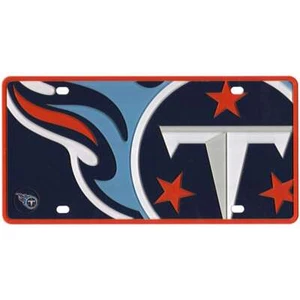 Tennessee Titans Full Color Mega Inlay License Plate - Picture 1 of 1