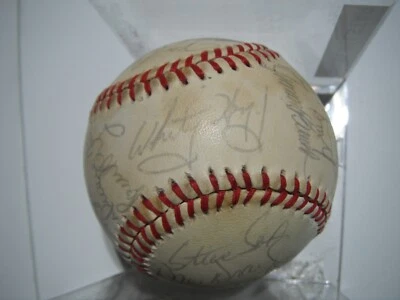 1983 National League All-Star Team Autographed Baseball 30 Signers        Phil - Image 1 of 4