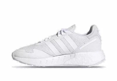 NEW Big Kids' adidas Originals ZX 1K BOOST Casual Shoes  White S42589  SZ 5.5 - Image 1 of 4