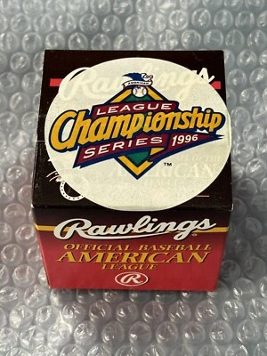 NIB Rawlings 1996 American League Champion Series ALCS Baseball Ball SEALED MLB - Image 1 of 4