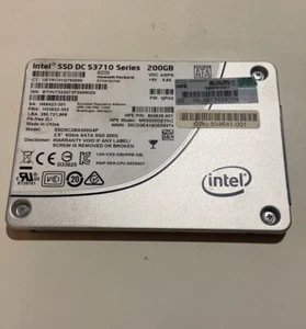 HP/Intel SSD DC S3710 Series 200GB SSDSC2BA200G4P 6Gb/s SATA Solid State Drive - Picture 1 of 1
