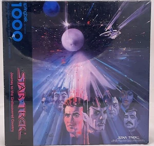 Star Trek Undiscovered Country 1000 Piece Challenging Puzzle-New Factory Sealed - Picture 1 of 4