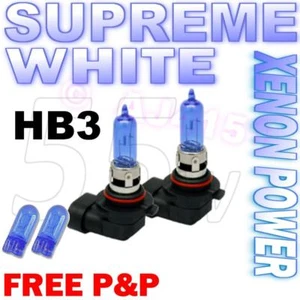 HB3 9005 & 501 Main / High / Full Beam Headlight Bulbs Xenon Supreme White Light - Picture 1 of 1